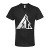 Unisex Poly-Rich V-Neck T-Shirt Thumbnail
